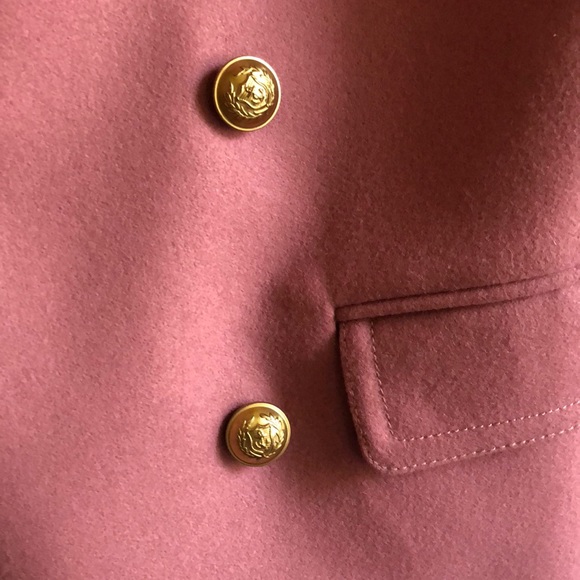 Pink pea coat. Never been worn. - Picture 4 of 5